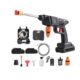 High-Pressure Car Wash Spray Gun Machine with Rechargeable 2 Batteries